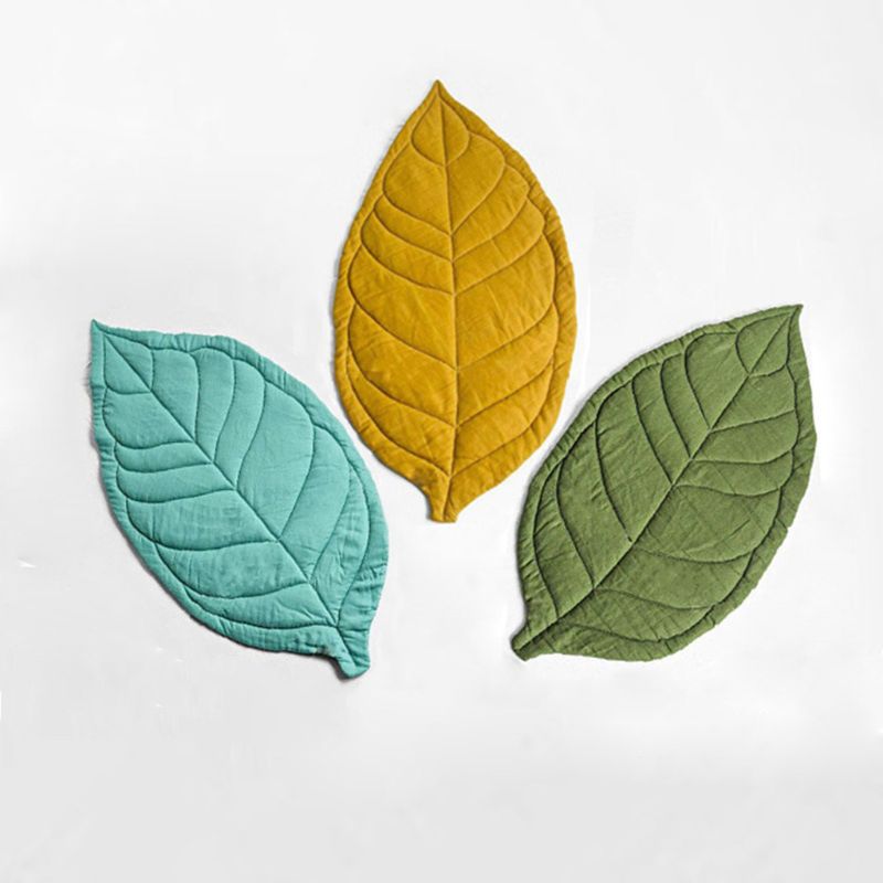 Leaf Shape Soft Crawling Play Mat for Newborn ,Kids and Children Room