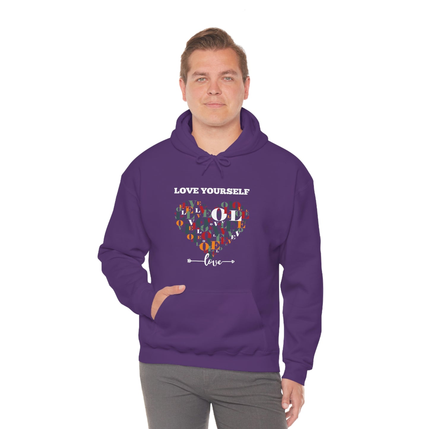 Liebe dich selbst – Unisex Heavy Blend™ Kapuzenpullover