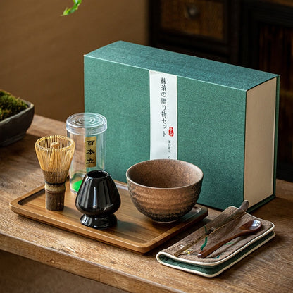 Traditionelles Matcha-Geschenkset