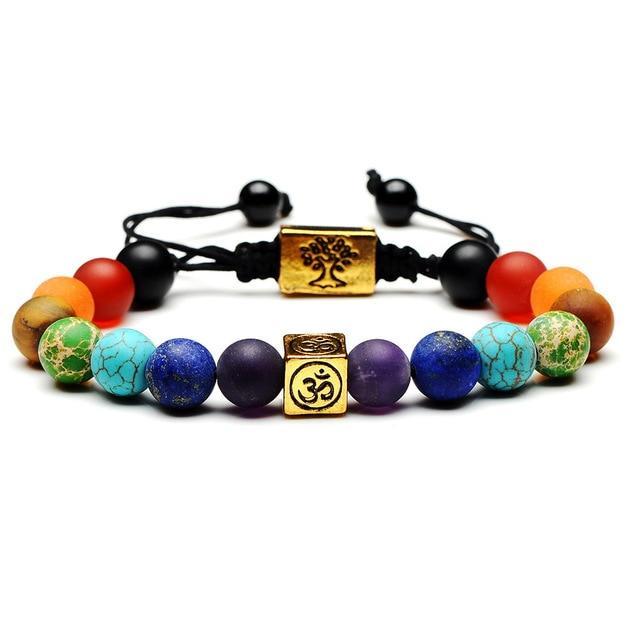 Tree of Life 7 Chakra Bracelet