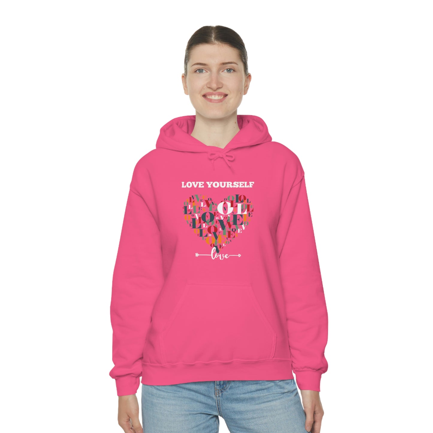 Liebe dich selbst – Unisex Heavy Blend™ Kapuzenpullover