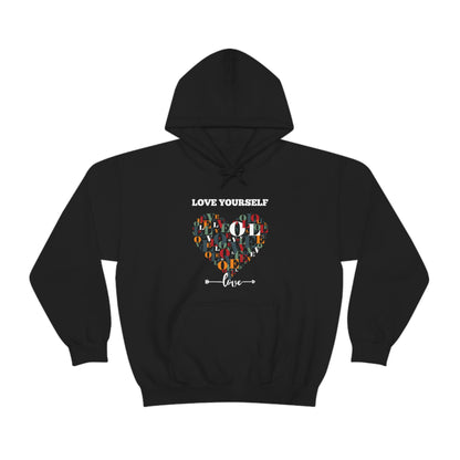 Love Yourself- Unisex Heavy Blend™ Hooded Sweatshirt