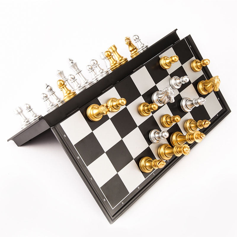 Medieval Magnetic Chess Set With High Quality Chessboard