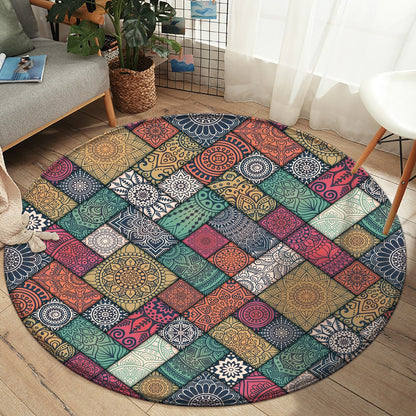 Mandala-Style Rug