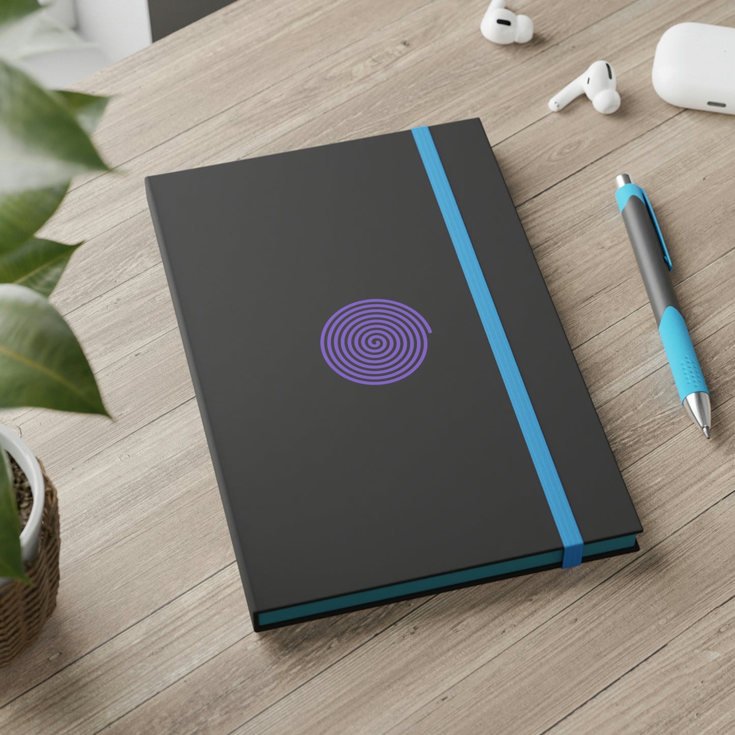 Color Contrast Notebook - Ruled