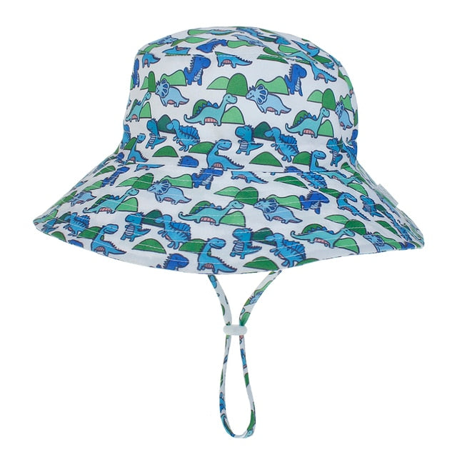 Summer Baby Sun Hat Baby Sun Hat for Girls and Boys  Outdoor Neck Ear Cover Anti UV Kids Beach Caps Bucket Cap 0-8 Years