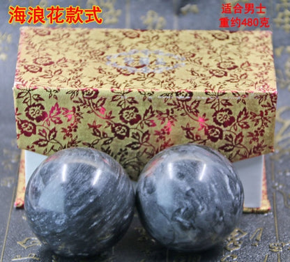 50mm Natural Jade Baoding Balls