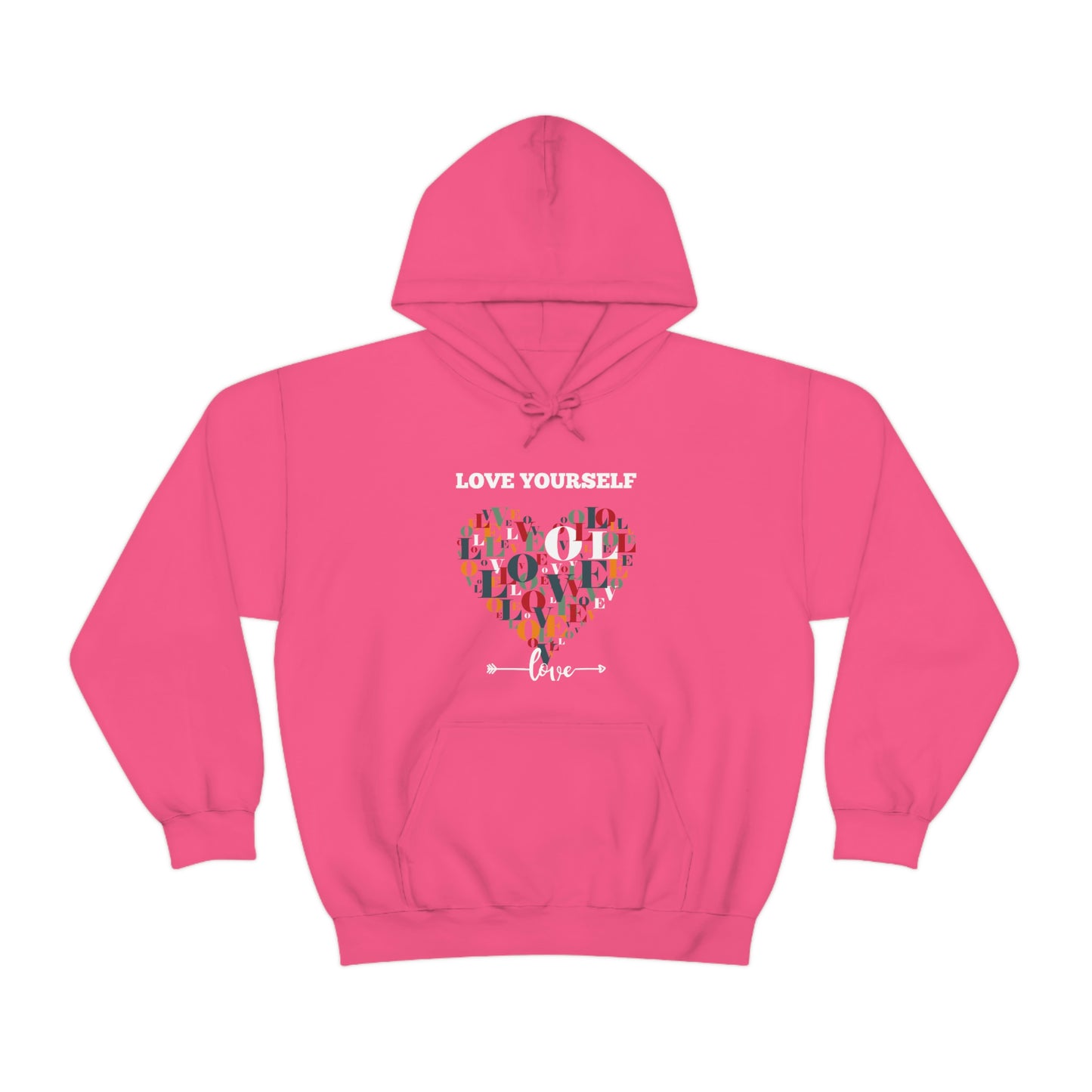 Love Yourself- Unisex Heavy Blend™ Hooded Sweatshirt