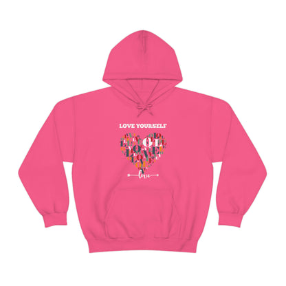 Love Yourself- Unisex Heavy Blend™ Hooded Sweatshirt