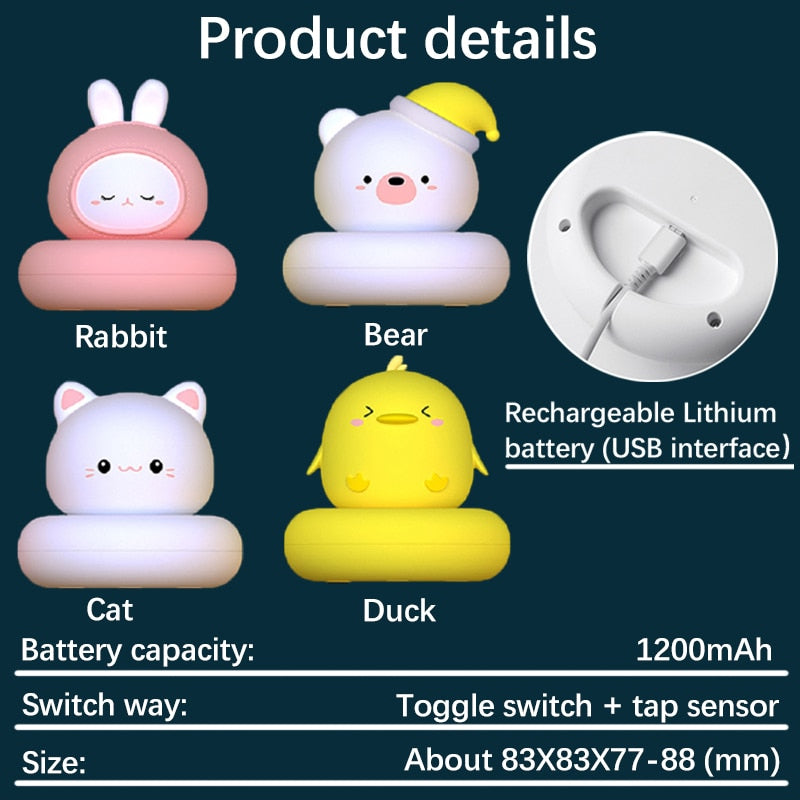 Children's Cartoon LED Lamp