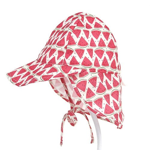 Quick-drying l Children Bucket Hats For 3 Months To 5 Years Old Kids Wide Brim Beach UV Protection Outdoor Essential Sun Caps