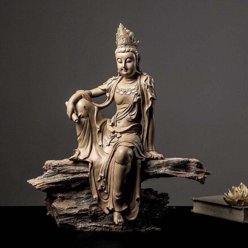 Chinese Zen  Guanyin Buddha Statue