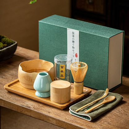 Traditionelles Matcha-Geschenkset