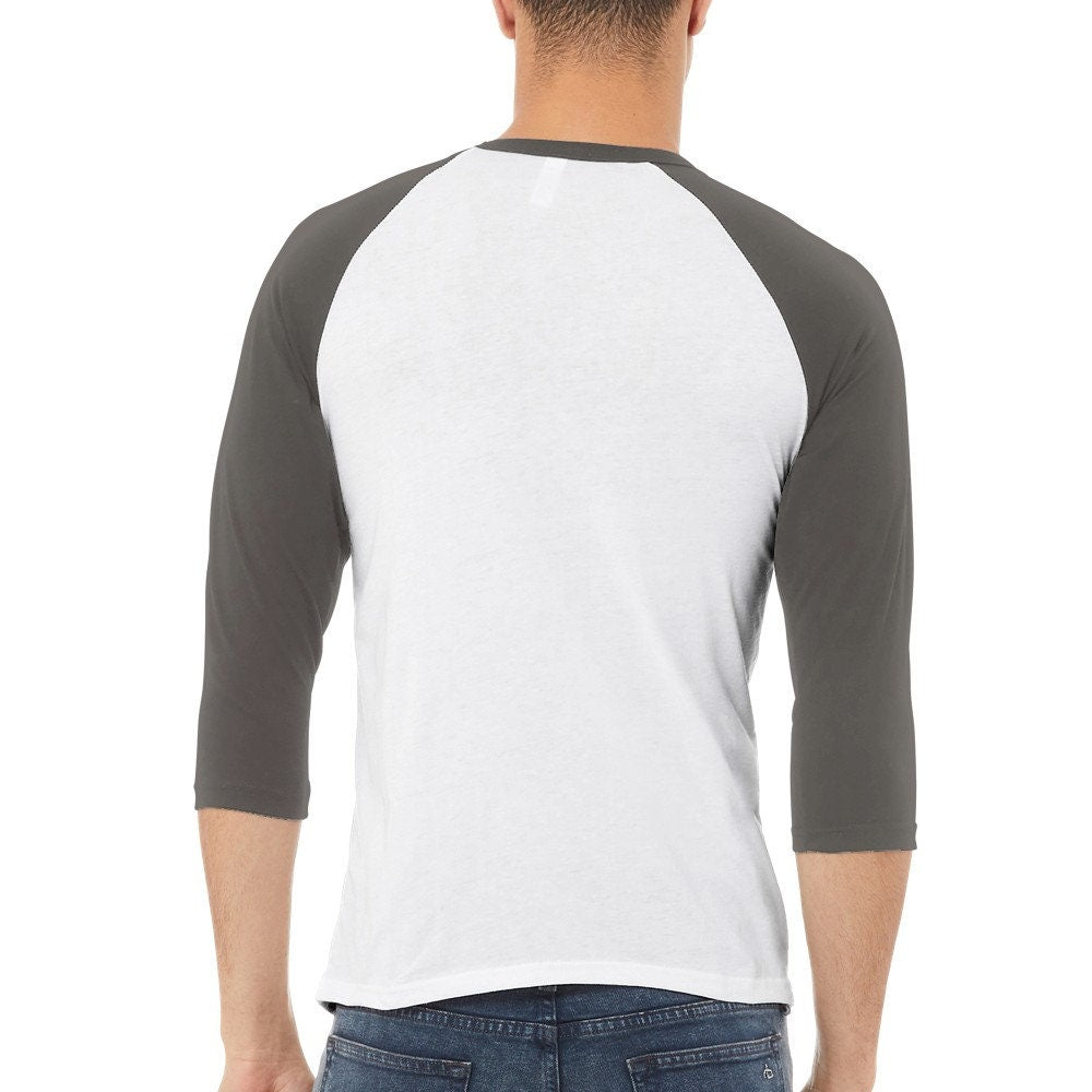 Unisex 3/4 sleeve Raglan T-shirt