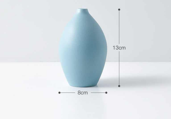 Ceramic Blue Vase