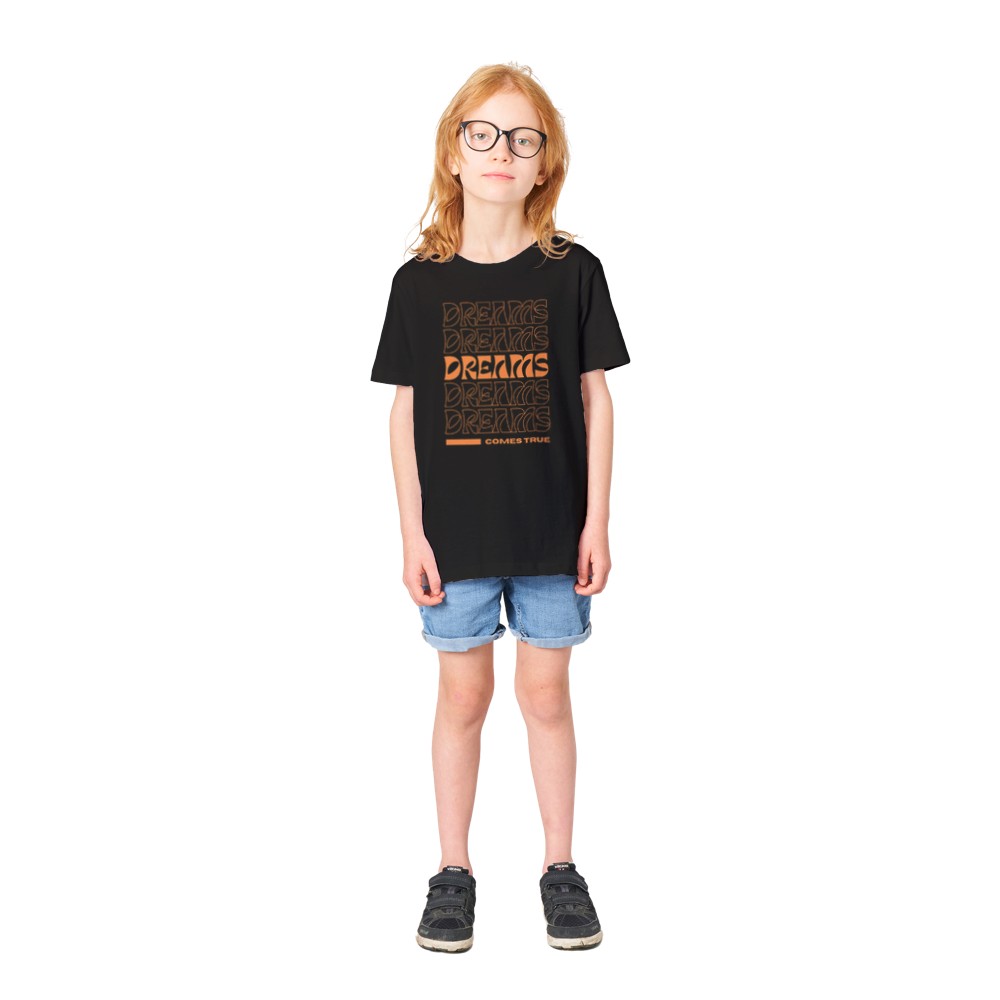 Dreams- Organic Kids Crewneck T-shirt