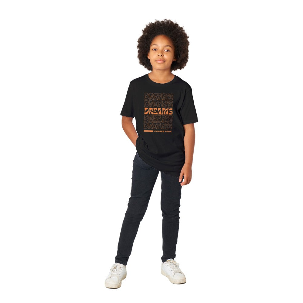 Dreams- Organic Kids Crewneck T-shirt