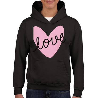 Classic Kids Pullover Hoodie- Love