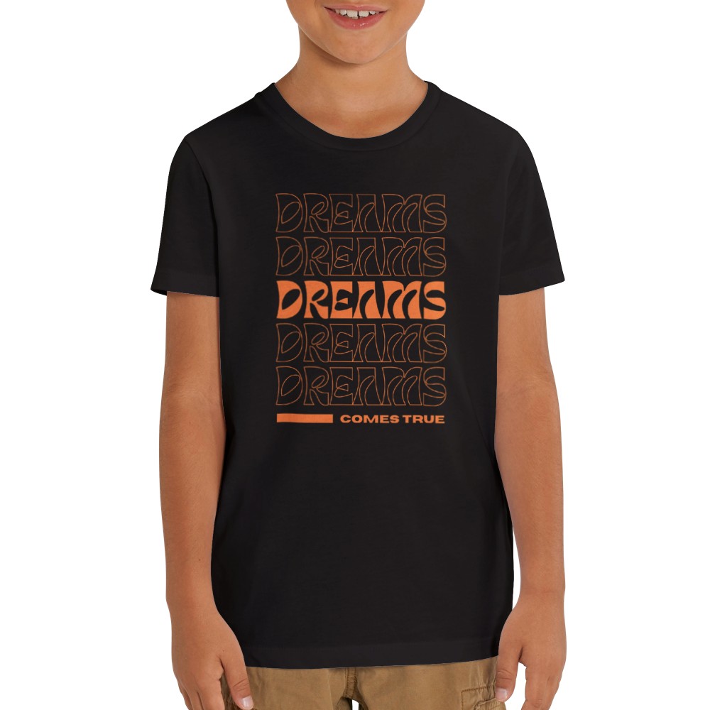 Dreams- Organic Kids Crewneck T-shirt